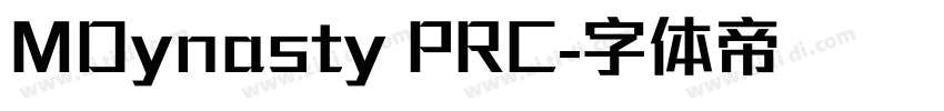 MDynasty PRC字体转换